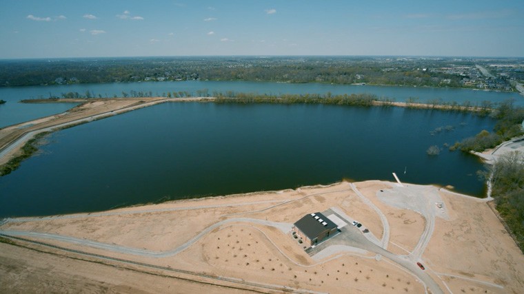 The $30 million Citizens Reservoir is 90-acres large and 230 feet deep; big enough to store 3.2 billion gallons of drinking water.