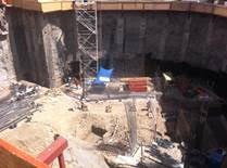 The waterproofing properties of PENETRON ADMIX secured the building’s perimeter walls and the foundation slab