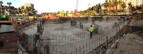 PENETRON ADMIX provided a reliable waterproofing solution for hydrostatic resistance of the matt slab on grade and perimeter walls