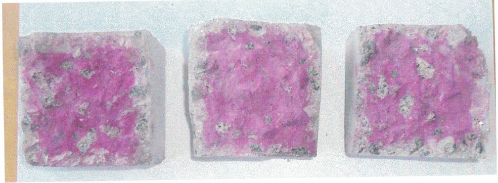 Carbonation Testing - Figure 3: 14 days – Control Samples (K)