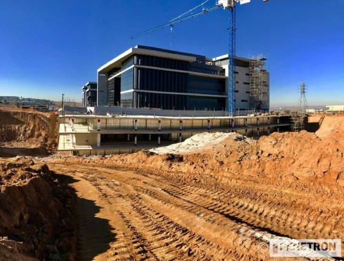 Penetron crystalline products were added to the concrete for the ground floor slab and to the mix for all exposed concrete slab parking decks, elevator pits, and retaining walls