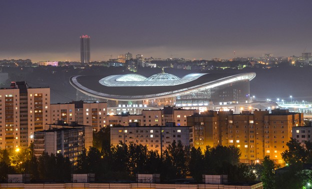 The Kazan Arena used PENETRON materials during renovation to repair cracked concrete structures.