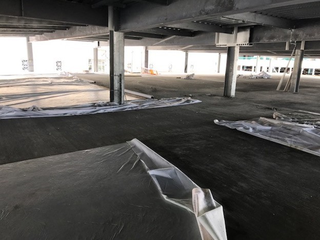 The $10 million parking garage expansion adds two additional floors (+350 spaces) of parking on top of the Nashville Public Library’s previous four-floor garage.