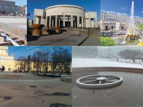 Water fountains require constant maintenance, especially in the cold Russian climate, to avoid rapid deterioration. PENETRON crystalline technology provides crucial durability.
