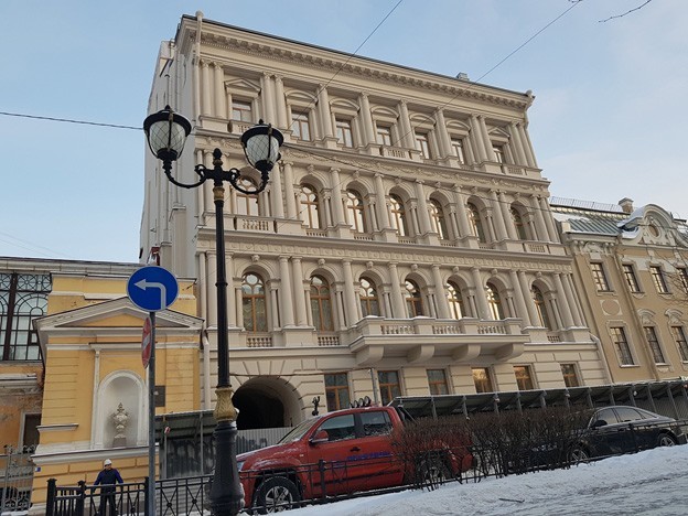 The completely renovated Spiridonov Mansion in St. Petersburg uses PENETRON crystalline technology for the concrete basement and top-floor swimming pool.