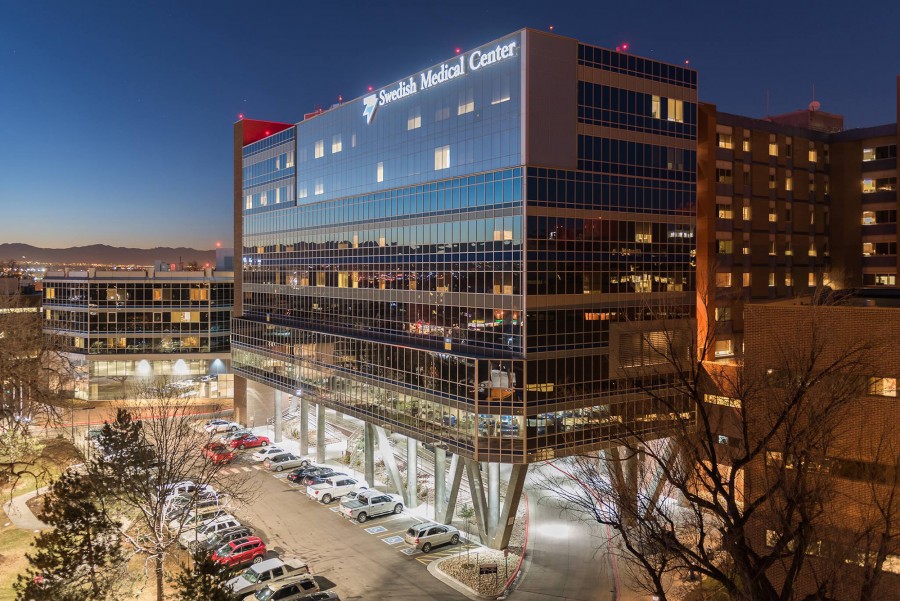 An acute care hospital with 408 beds, the Swedish Medical Center and its team of over 3,400 employees serves the wider Denver, CO metropolitan area.