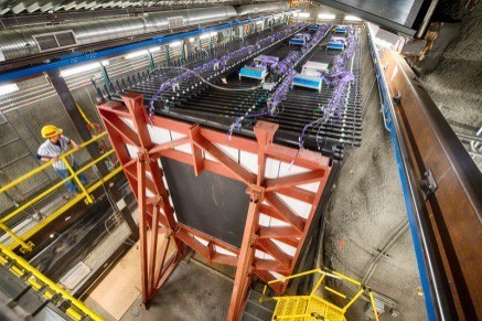 Fermilab's Tevatron Tunnel