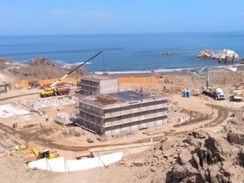The PENETRON ADMIX waterproofing treatment is completely non-toxic and VOC-free, ensuring the Tocopilla (Chile) desalination plant’s throughput.