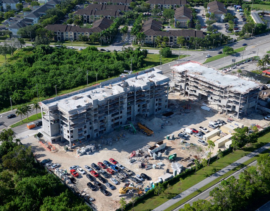 The high-water table at the Leisure City, Florida, job site presented the builders with a challenge. Penetron provided an optimal concrete waterproofing solution.