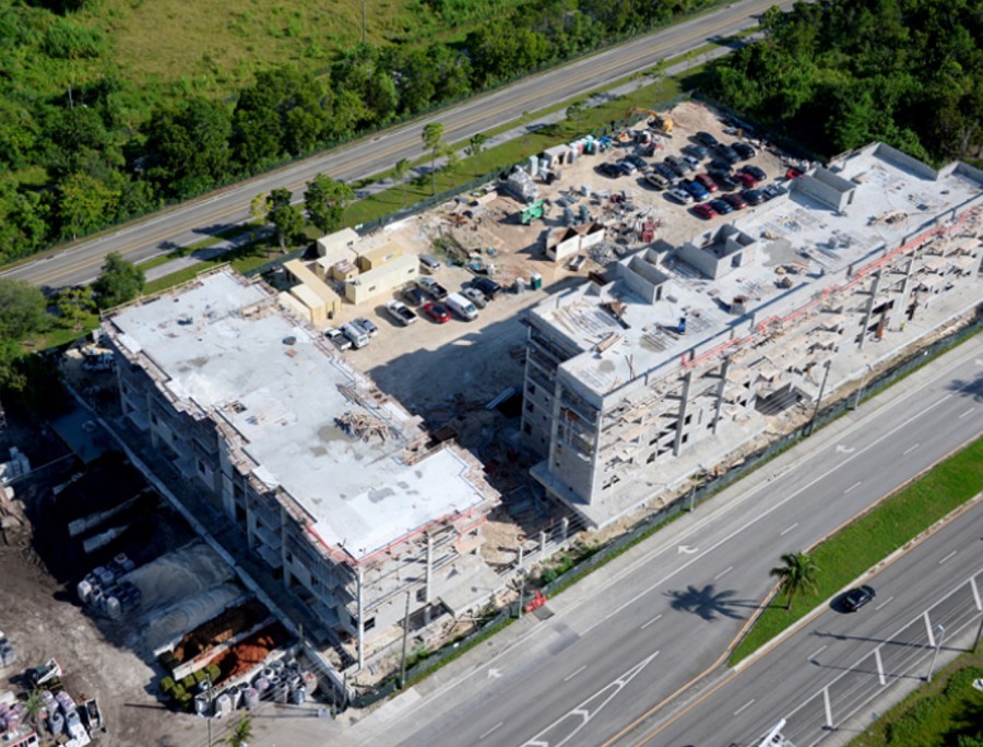 Treating all below-grade concrete structures at the Verbena project with PENETRON ADMIX helped maintain the construction schedule and avoid maintenance costs in the future