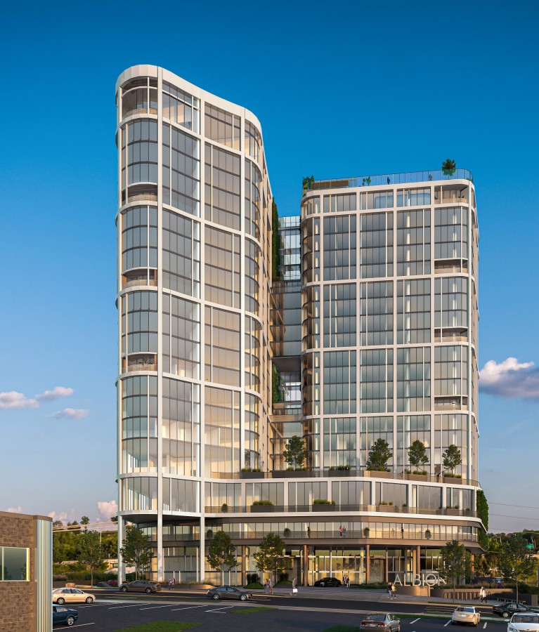 PENETRON ADMIX SB was specified to waterproof the foundation slabs, the retaining walls, and elevator pits of this high-rise Nashville (TN) apartment towers.