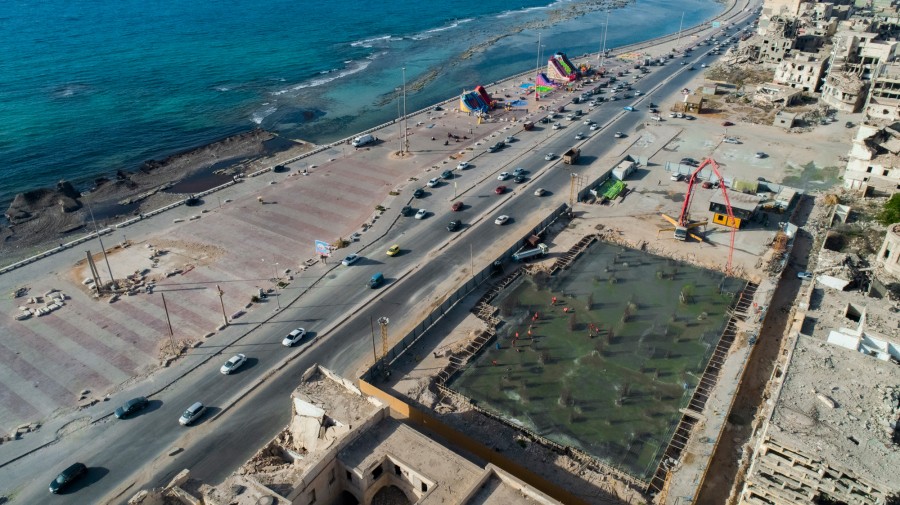 The PENETRON ADMIX-treated concrete foundation of the North Benghazi Courthouse will self-heal all hairline cracks that form – throughout the service life of the concrete.