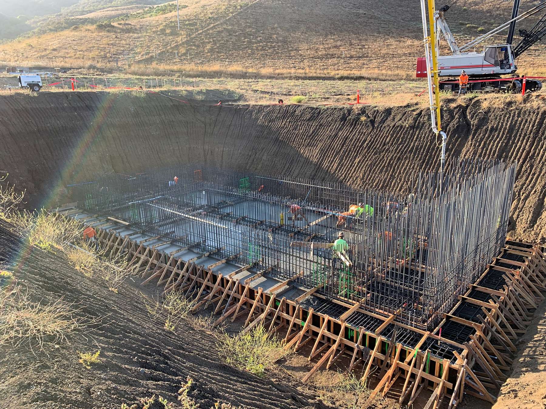 Because of the depth of the initial slab and its seaside location, the Cayucos wastewater treatment plant in California needed a robust concrete waterproofing solution.