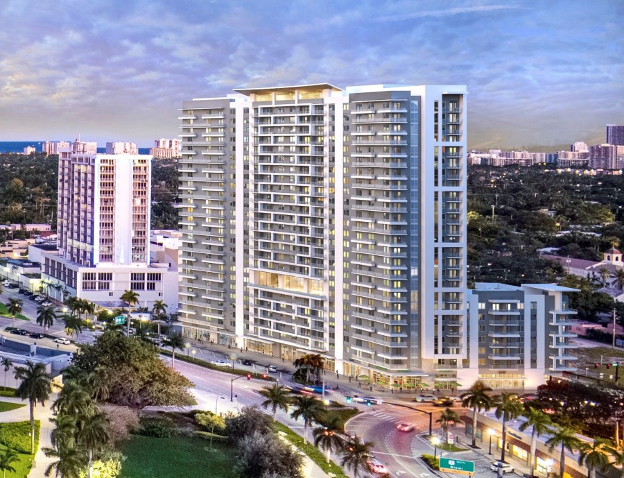 The elevator pits, pile caps, foundation slab, and retaining walls of the Hollywood Bread Tower were treated with PENETRON ADMIX SB for durability.