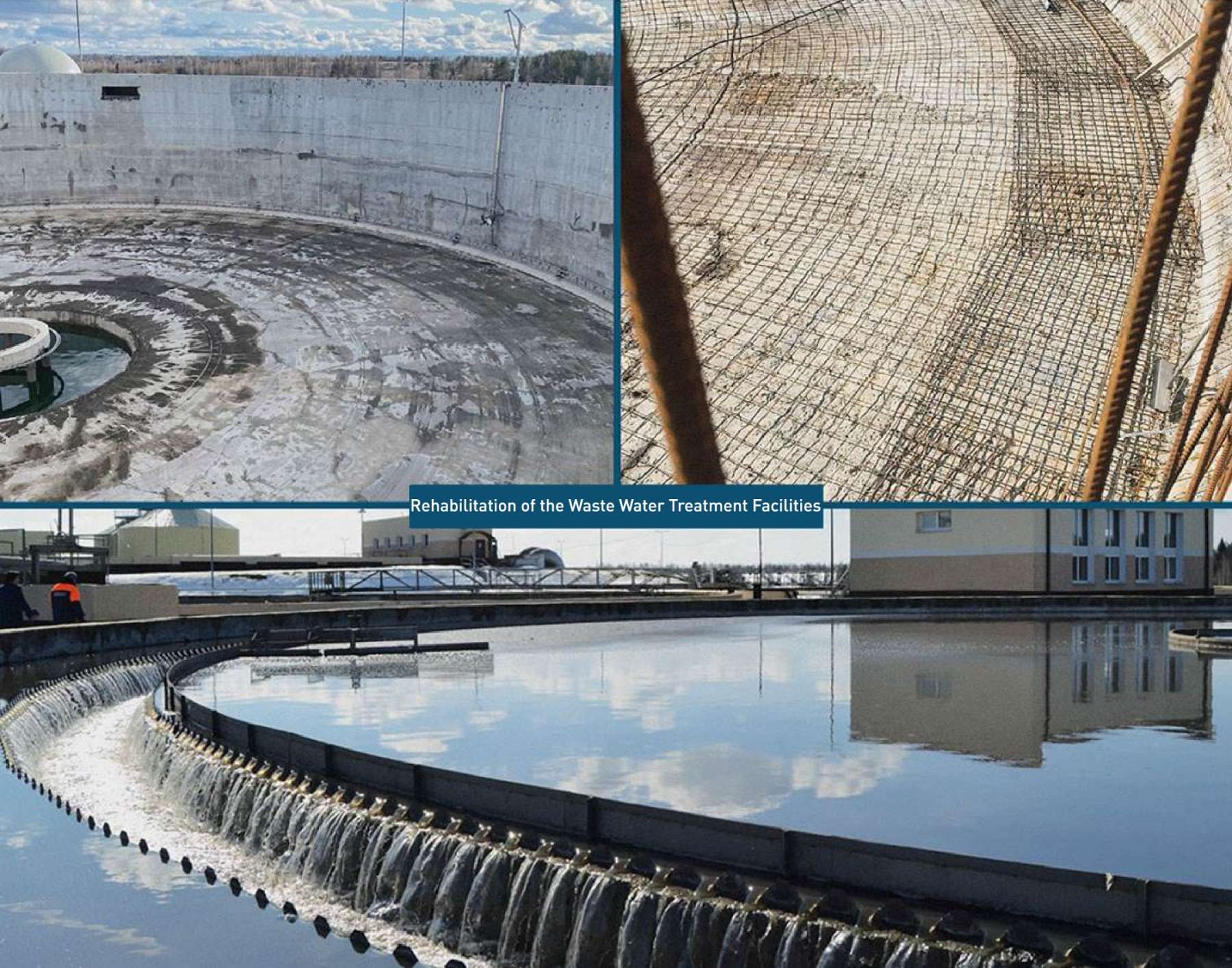 The expansion of the Ivanovo, Russia plant required a concrete waterproofing solution to comply with new wastewater treatment regulations.