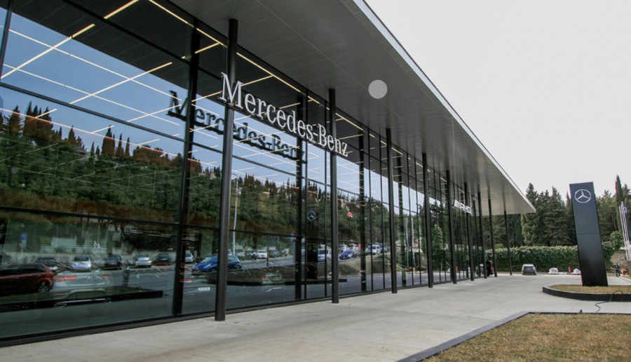 PENETRON ADMIX was specified to waterproof the foundation slab and basement structures of the new Mercedes-Benz dealership in Tbilisi, Georgia, a 7,000 m2 (76,000 ft2) facility.