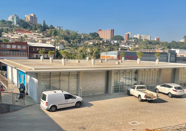 The two-floor Mahomed Hardware concrete building in Durban, South Africa is protected from the local climate and groundwater levels with PENETRON ADMIX.