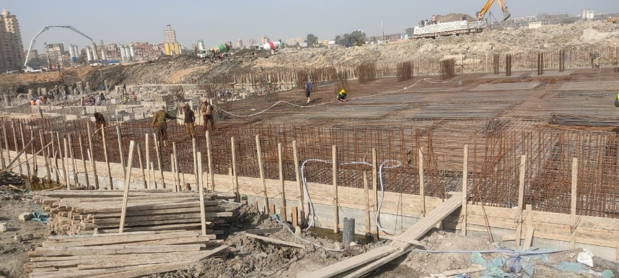 Due to high groundwater levels and proximity to the Mediterranean Ocean at the construction site, PENETRON ADMIX was used by all the ready-mix concrete suppliers.