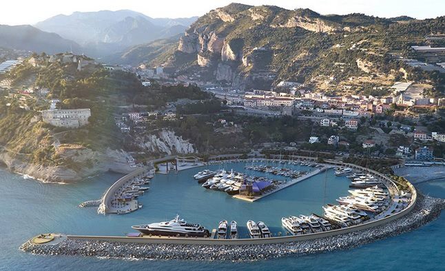 The €90 million Porto di Ventimiglia (Italy) project created a new marina on the Mediterranean coast.