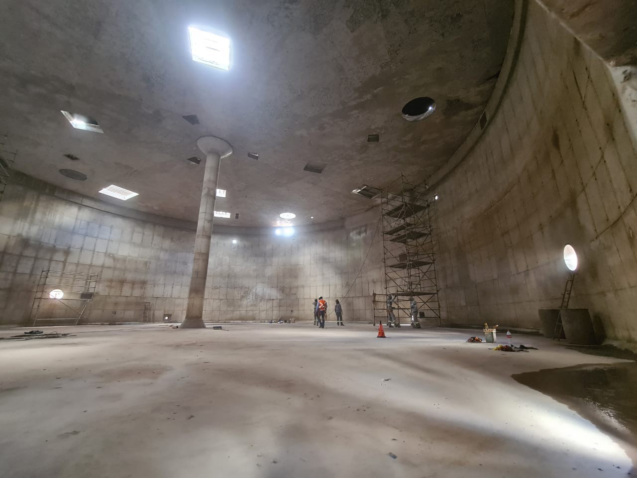 PENETRON ARC, a protective coating formulated for anaerobic and biogas conditions, protects concrete from sulfuric acid, a by-product of the biogas generation process.