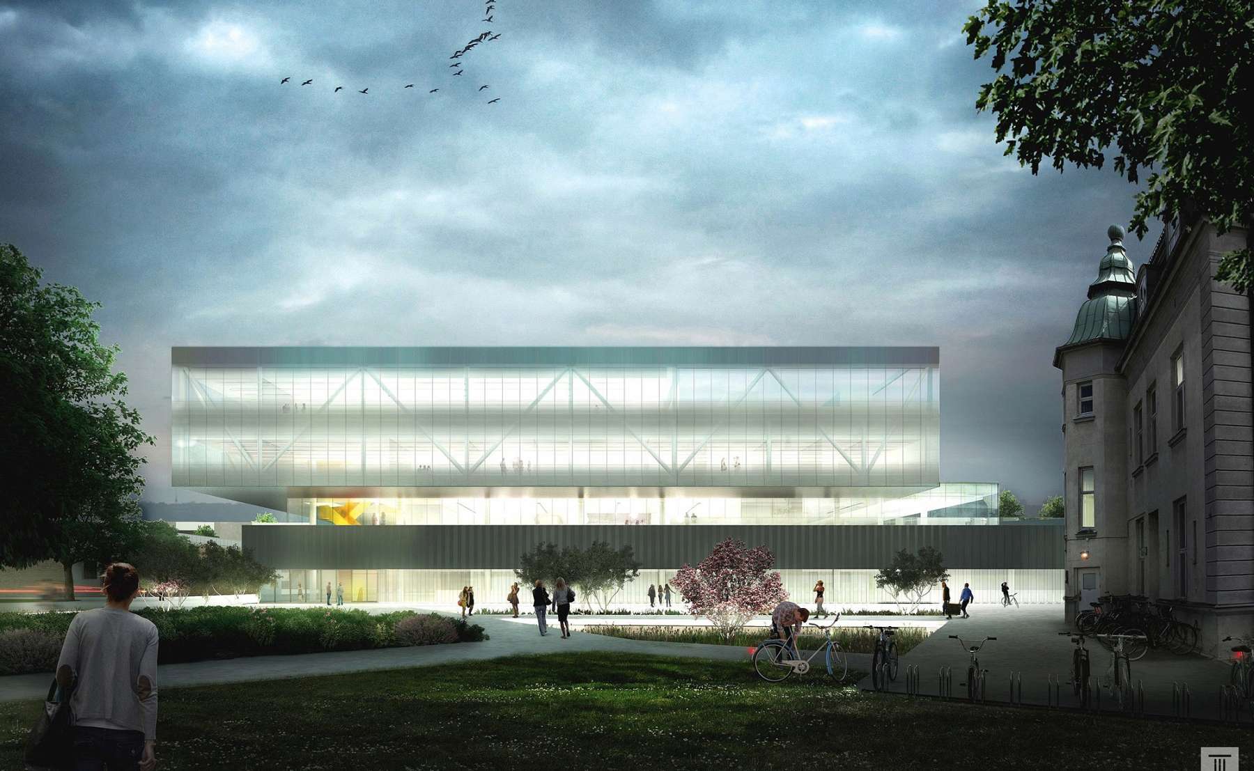 The Skåne University Hospital’s new service building and adjacent morgue in Malmö, Sweden are built on Penetron crystalline technology.