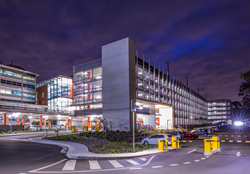 The 900-car parking facility at the San Hospital was treated with PENETRON technology.