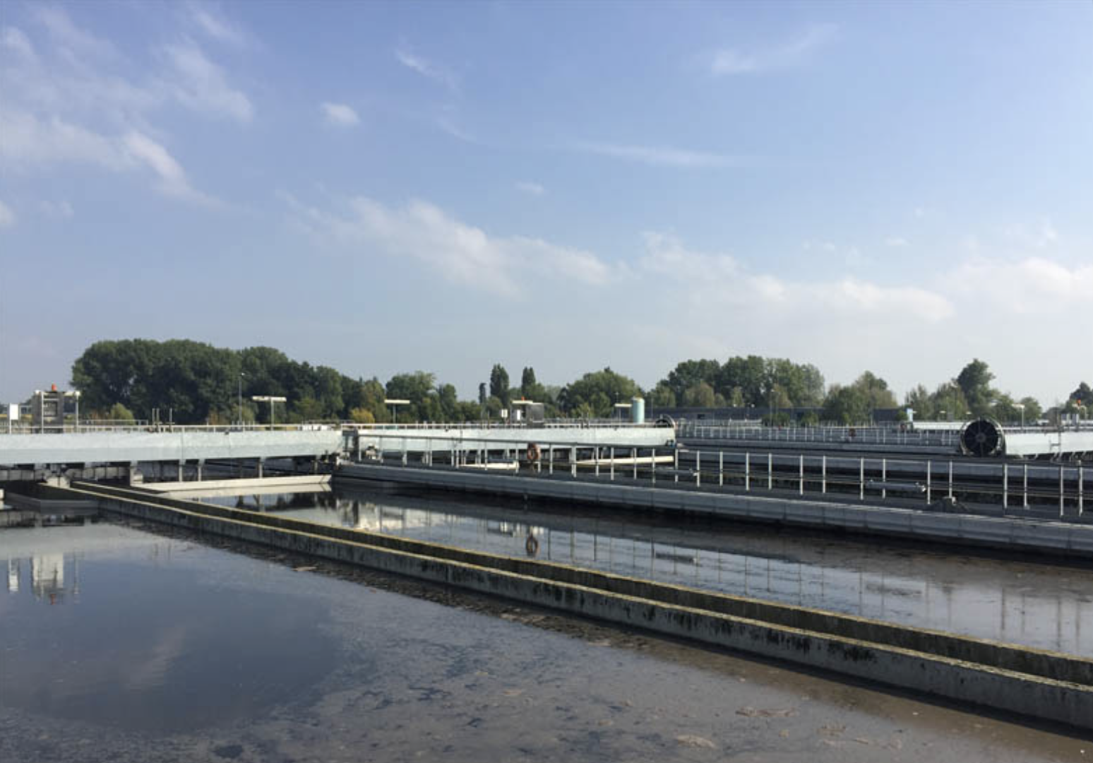 ICS Penetron-treated Sewage Plant in Milano, Italy