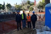 he PENETRON technical support team at the American School of Classical Studies Athens construction site