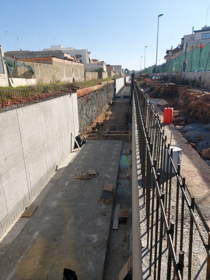 Submerging the Andria Nord line met the city's need to remove the railway line that previously split the city – and help reinvent the center of Andria.