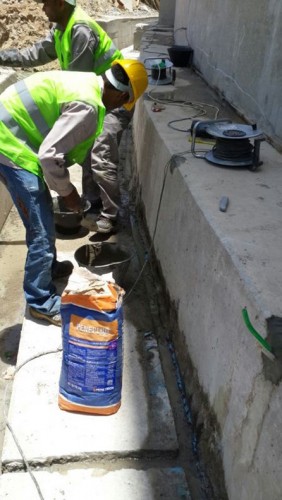 PENETRON crystalline materials were applied to fresh and existing concrete structures to eliminate cracks, voids and fissures – and provide a self-healing capability.