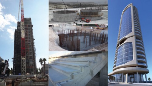 Penetron worked with the local engineering and construction teams to provide durable waterproofing solutions for below-ground and exposed concrete structures.