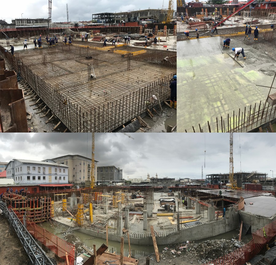 The new NDIC facility in Lekki Phase 1 (Lagos), a 12-floor multi-purpose structure, was built on a 4,000 m2 basement footprint. Penetron technology ensured a waterproof structure.