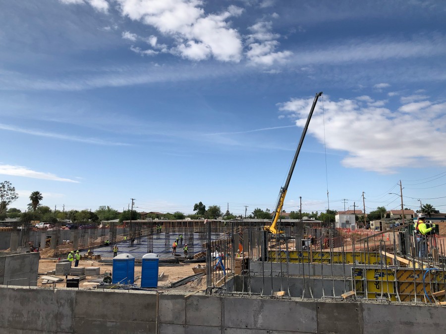 PENETRON ADMIX SB was added to about 2,000 yds3 of concrete for the below-grade cistern, the underground parking garage, and basement structures.