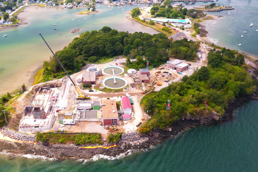 The $70-million Peirce Island wastewater treatment plant upgrade was the largest single construction project ever completed by the City of Portsmouth, NH