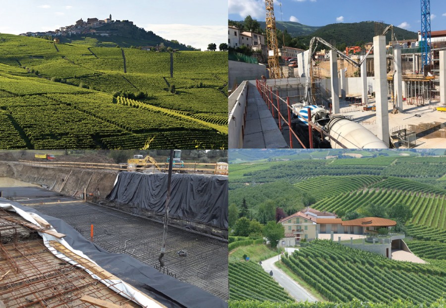 The Penetron waterproofing system was specified for the underground concrete structures and storage cellars of many renowned wineries in Italy.