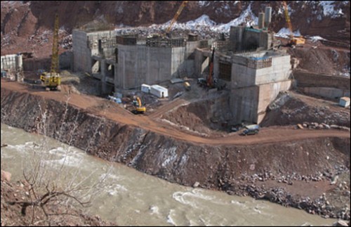 Penetron crystalline materials were applied to concrete sluices originally built in 1990 to prevent any further deterioration of the concrete structures at the Rogun Hydro plant