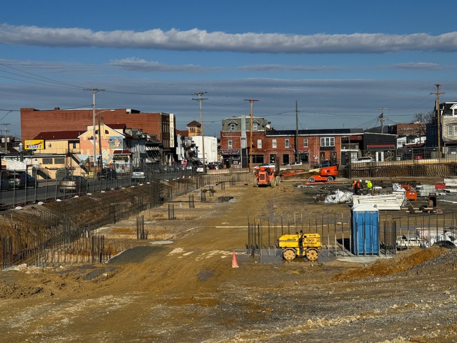About 1,100 yds3 of PENETRON ADMIX-treated concrete was used to protect the STEM Academy garage’s below-grade concrete retaining walls and columns from groundwater.