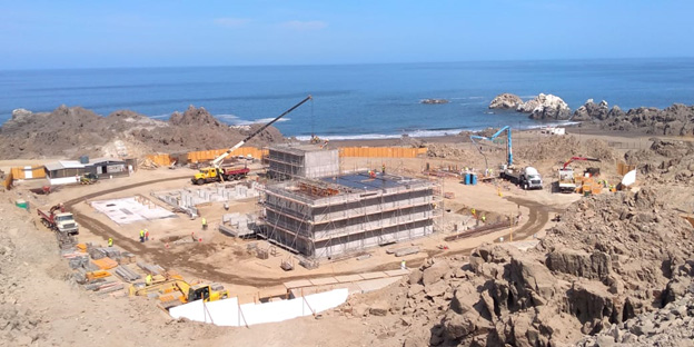 The PENETRON ADMIX waterproofing treatment is completely non-toxic and VOC-free, ensuring the Tocopilla (Chile) desalination plant’s throughput.