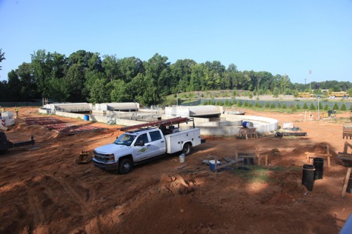 When doubling the size of the Ole Miss Stadium wastewater treatment plant, the project engineer opted for PENETRON ADMIX as a concrete waterproofing solution.